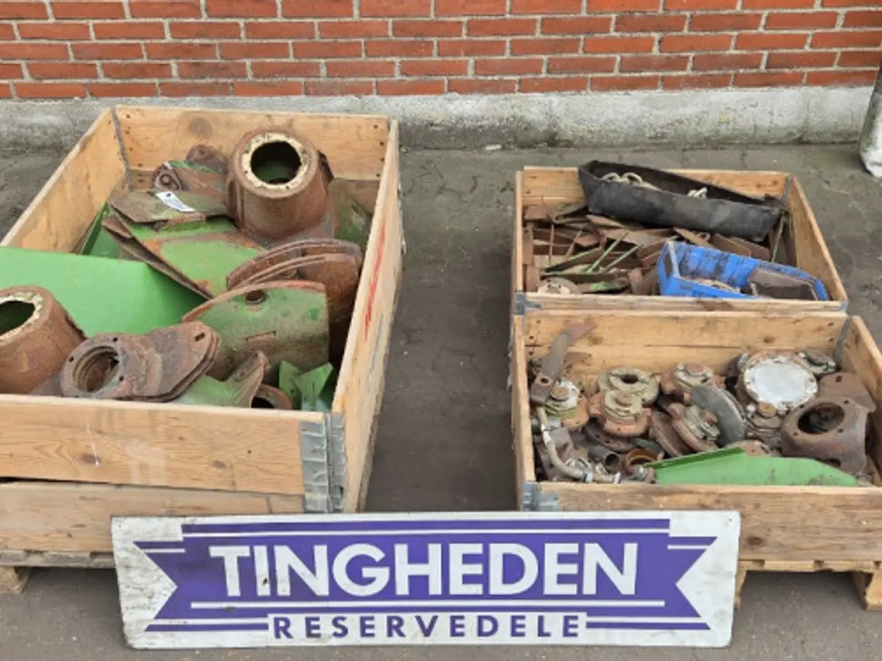 Billede 1 - Krone Big M420 Skårlægger Dele