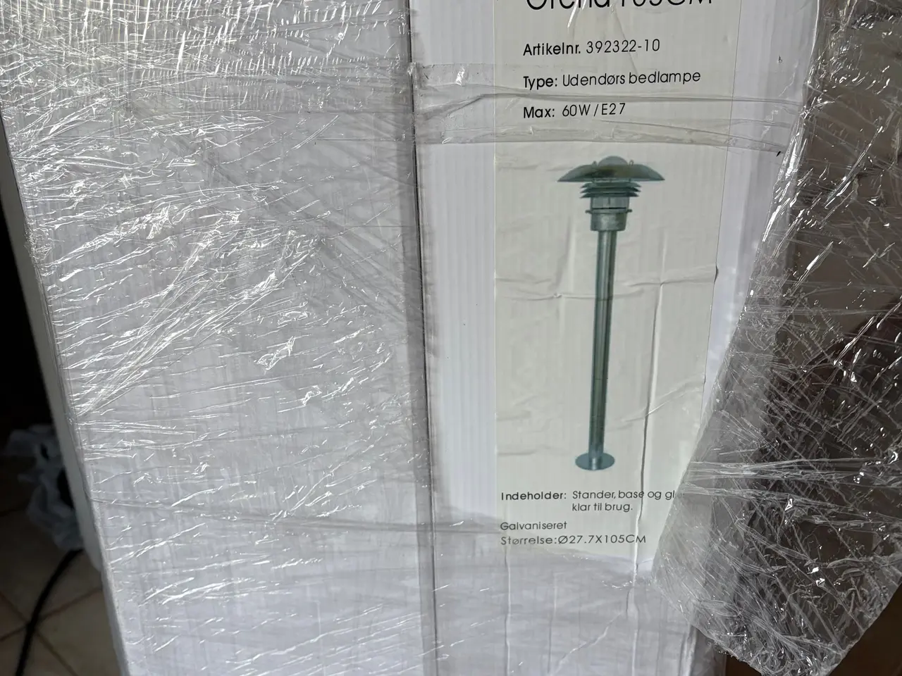 Billede 1 - Grenå bedlamper 105cm