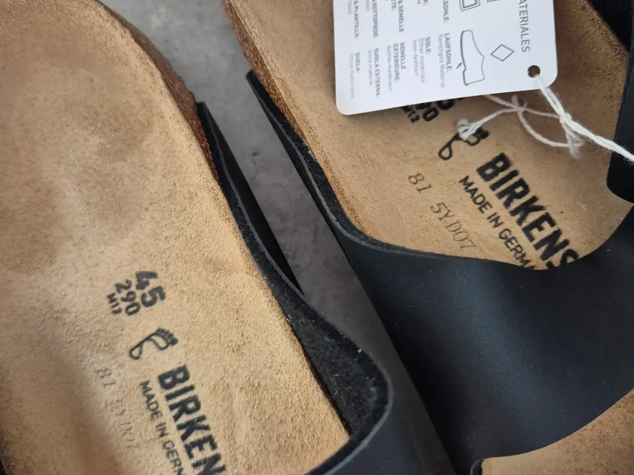 Billede 3 - Nye birkenstock sandaler str 45