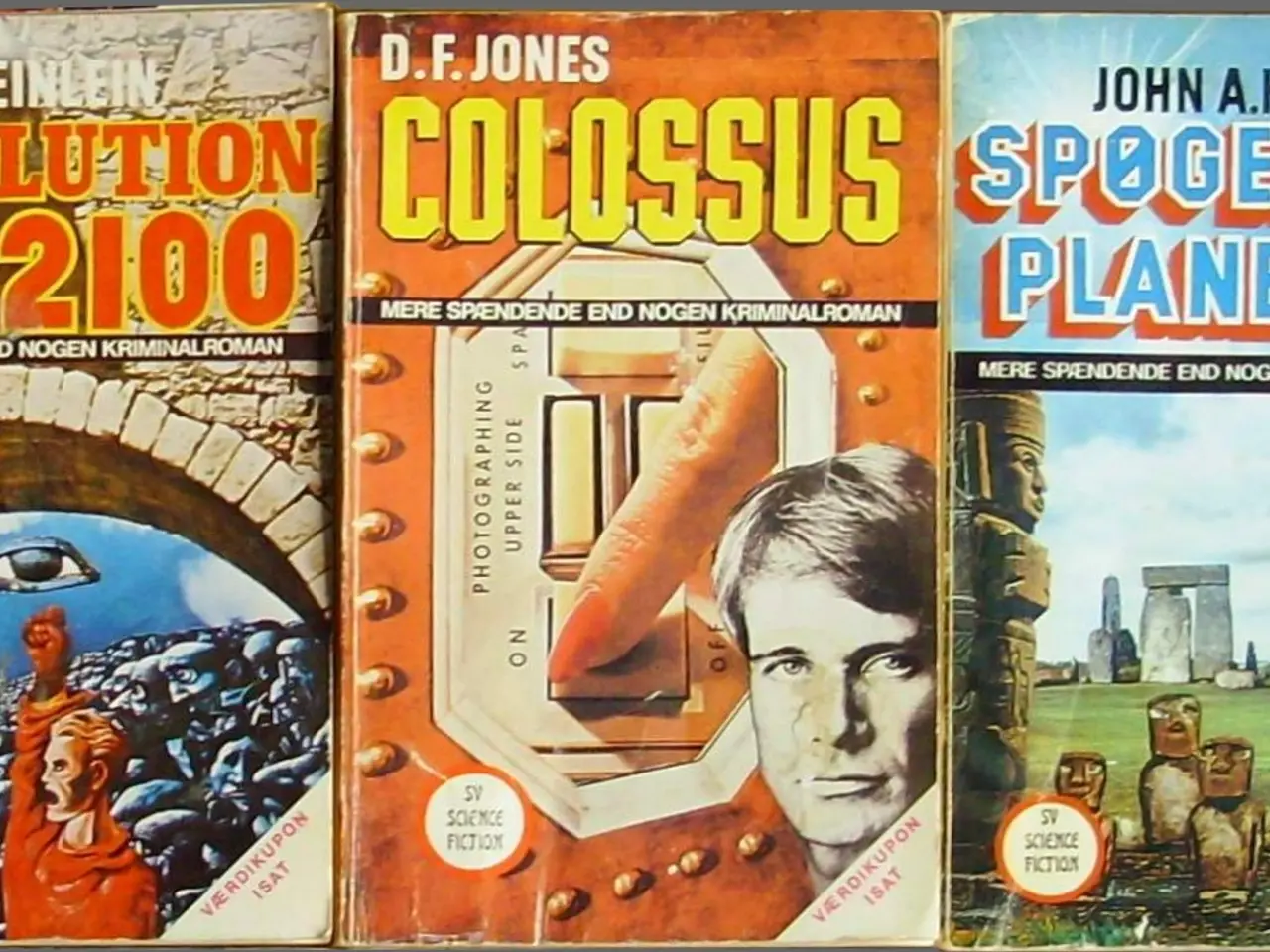 Billede 4 - Antikvarisk sci-fi bogsamling
