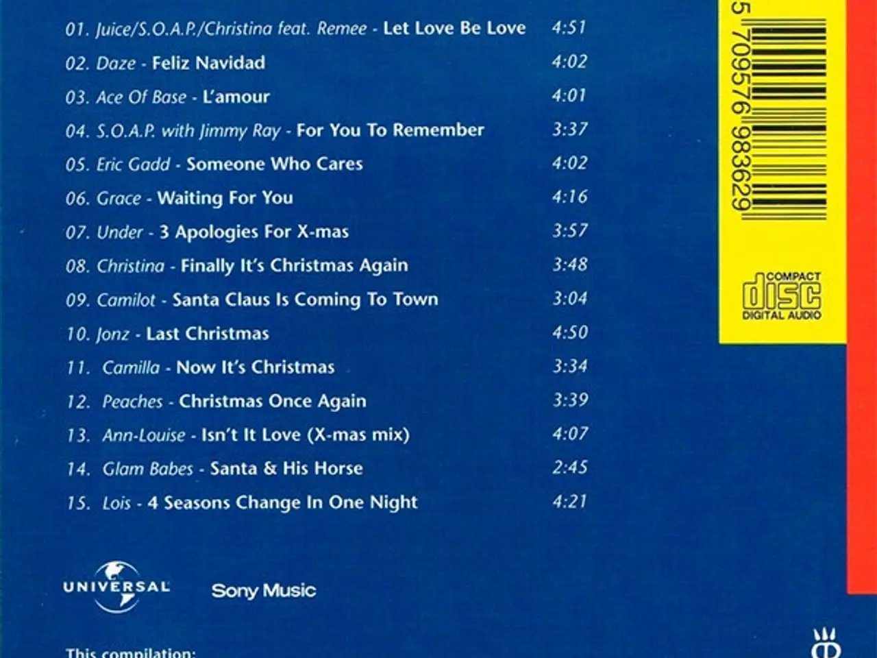Billede 2 - Diverse kunstnere – Let Love Be Love X-mas… – CD