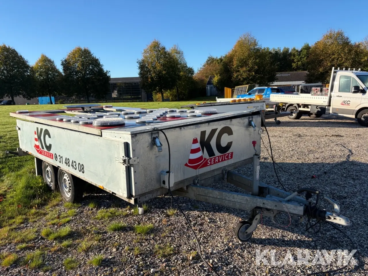 Billede 3 - Skiltevogn Tiki CP350-DRB/Traffic
