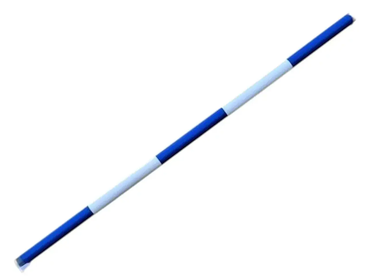 Billede 1 - Bom PE-plast Blå/hvid ø9x3m