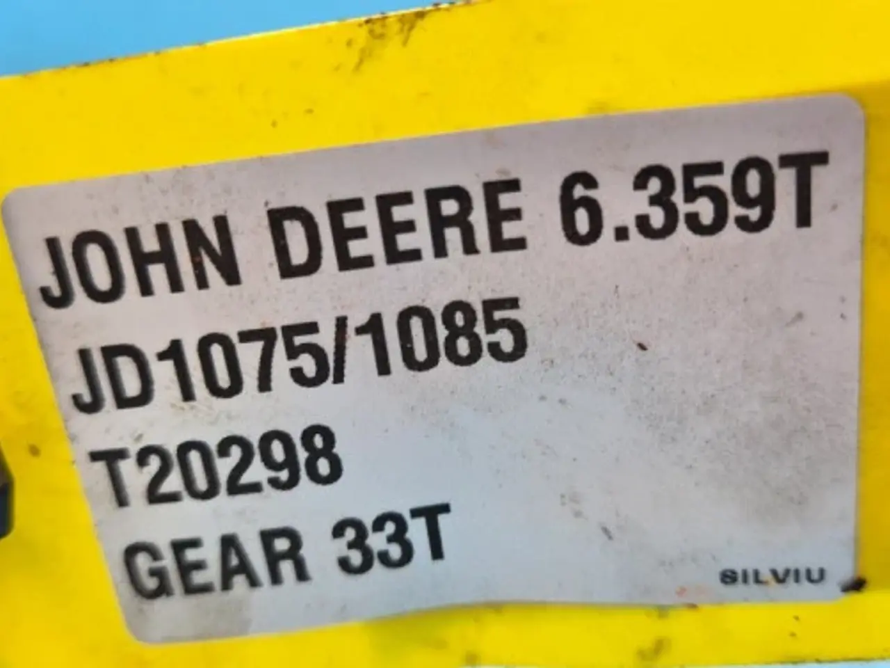 Billede 8 - John Deere 6359T Tandhjul T20298