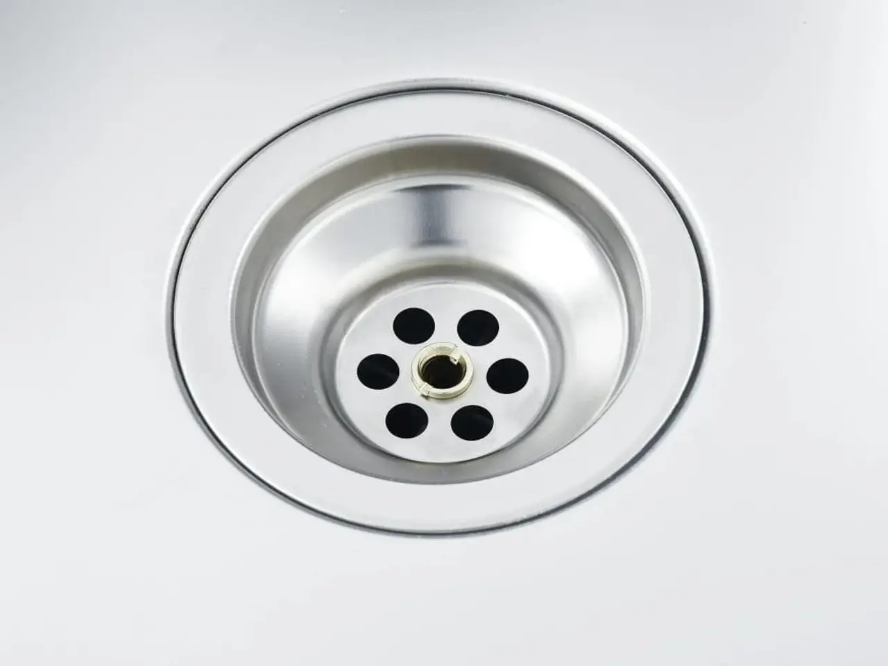 Billede 3 - Køkkenvask i rustfrit stål med drypbakke, strainer og vandlås - 75 × 40 cm