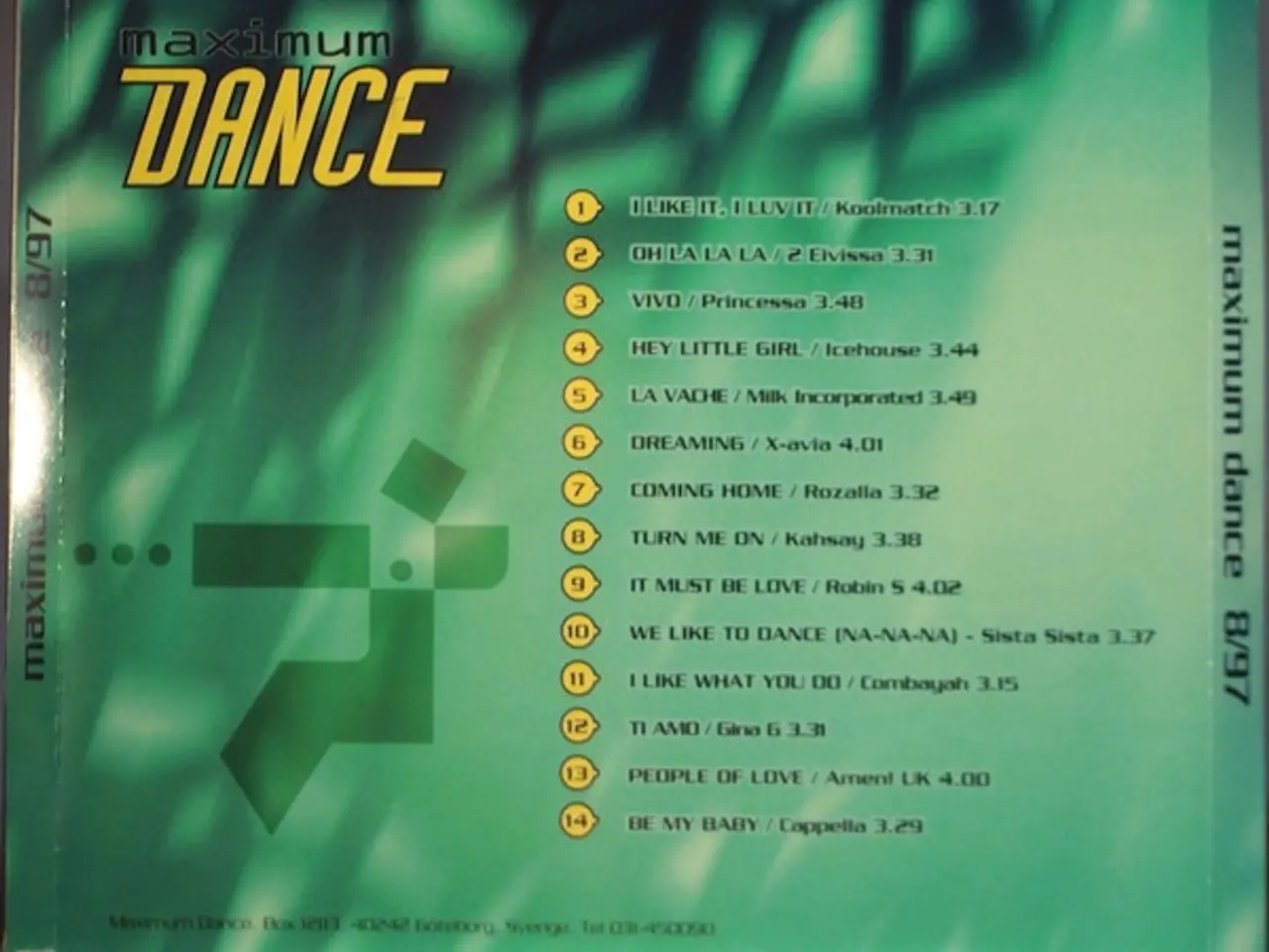 Billede 6 - Diverse kunstnere – Maximum Dance 8/97 – CD