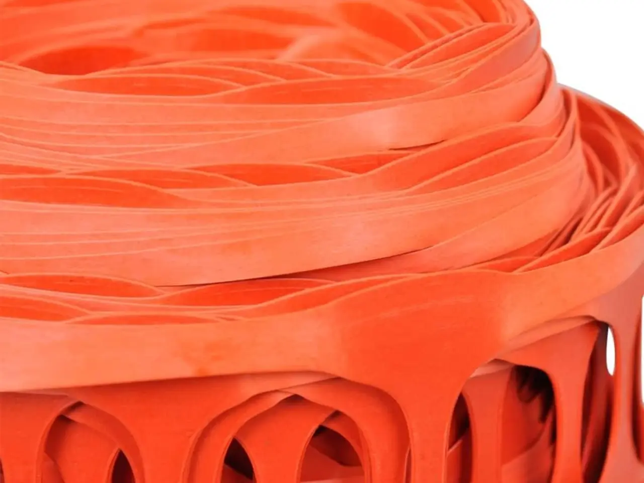 Billede 4 - Sikkerhedshegn 1 × 50 m - orange HDPE