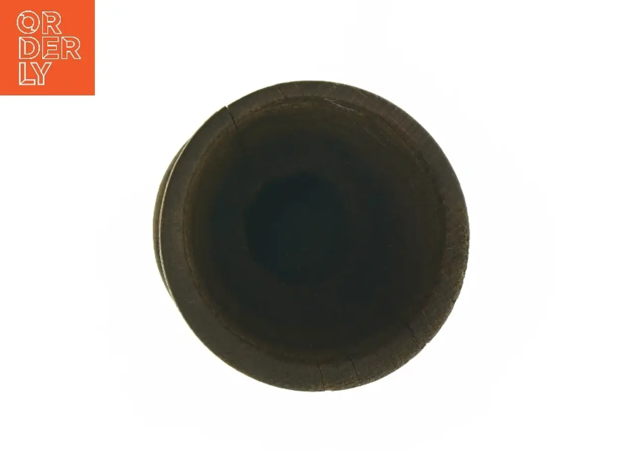 Billede 4 - Antik Træ Vase Lysestage (str. 21 x 10 cm)