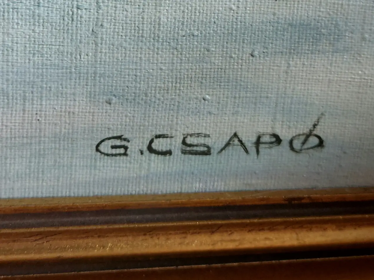 Billede 2 - GEORGES CSAPO - ( 1910 - ?) - oliemaleri