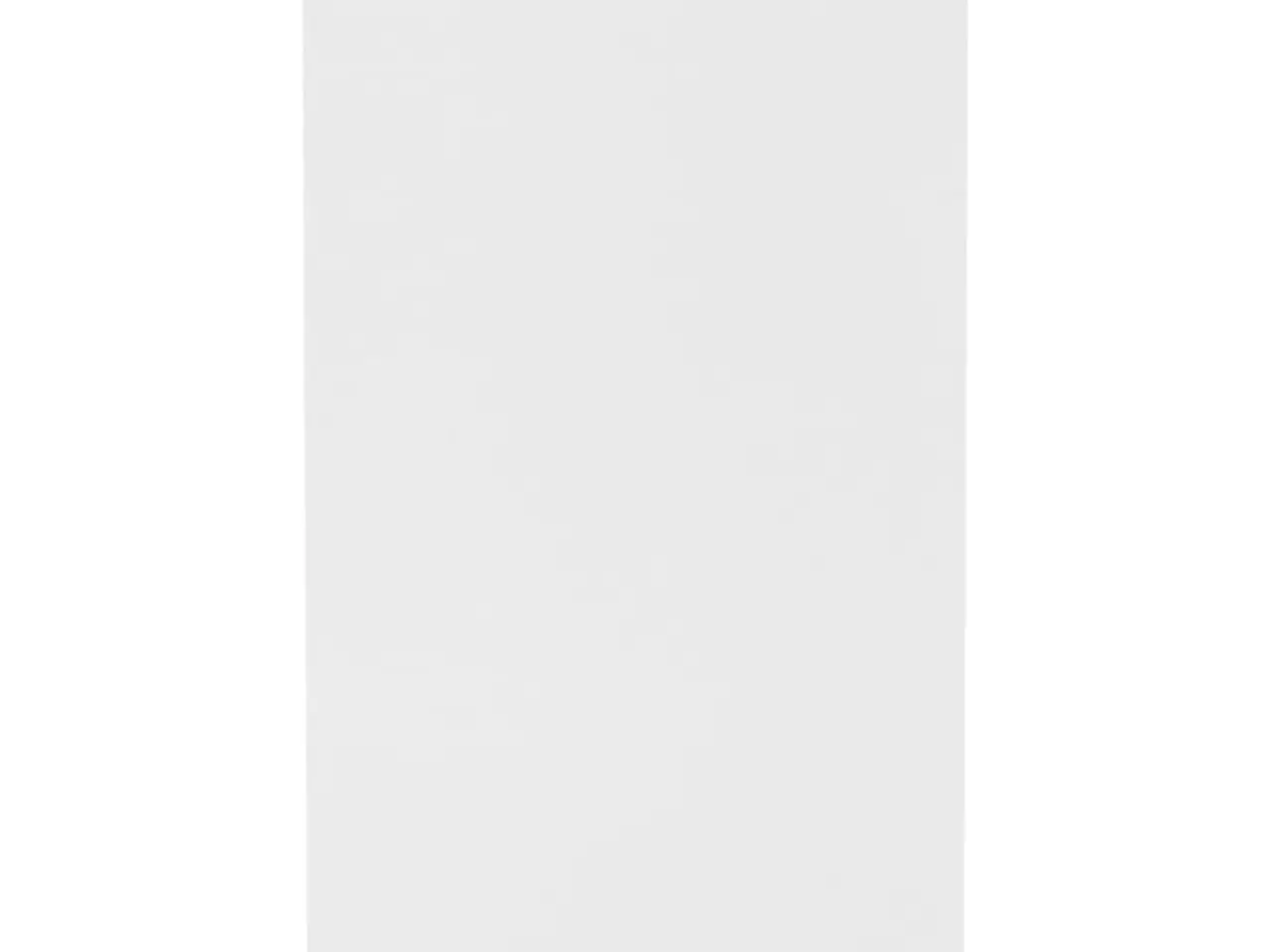 Billede 5 - Skrivebord i hvidt konstrueret træ - 90 × 40 × 72 cm