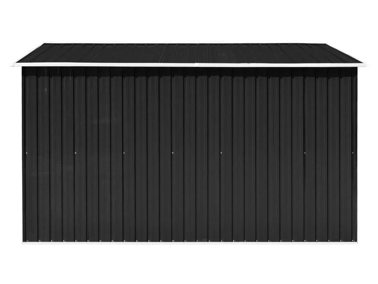 Billede 4 - Haveskur i metal 257 x 298 x 178 cm - antracitgrå