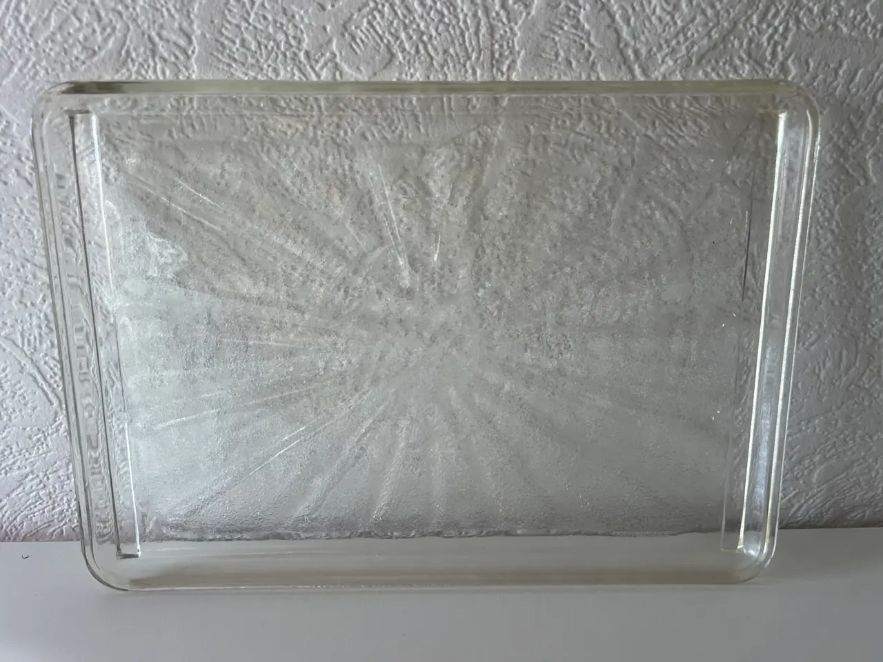 Billede 1 - Vintage Glasbakke i Massiv Glas.