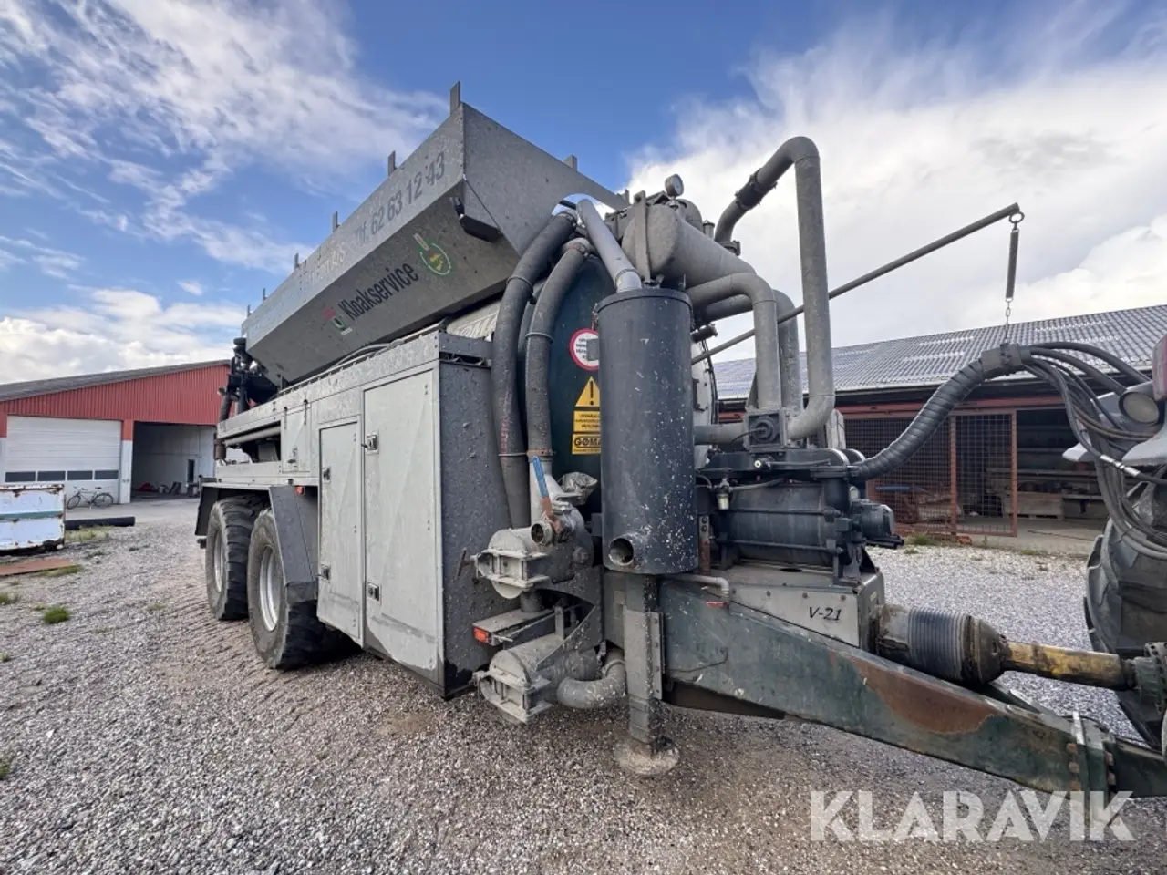 Billede 4 - Slamsuger GØMA GK12 Vario 12.000 Ltr.