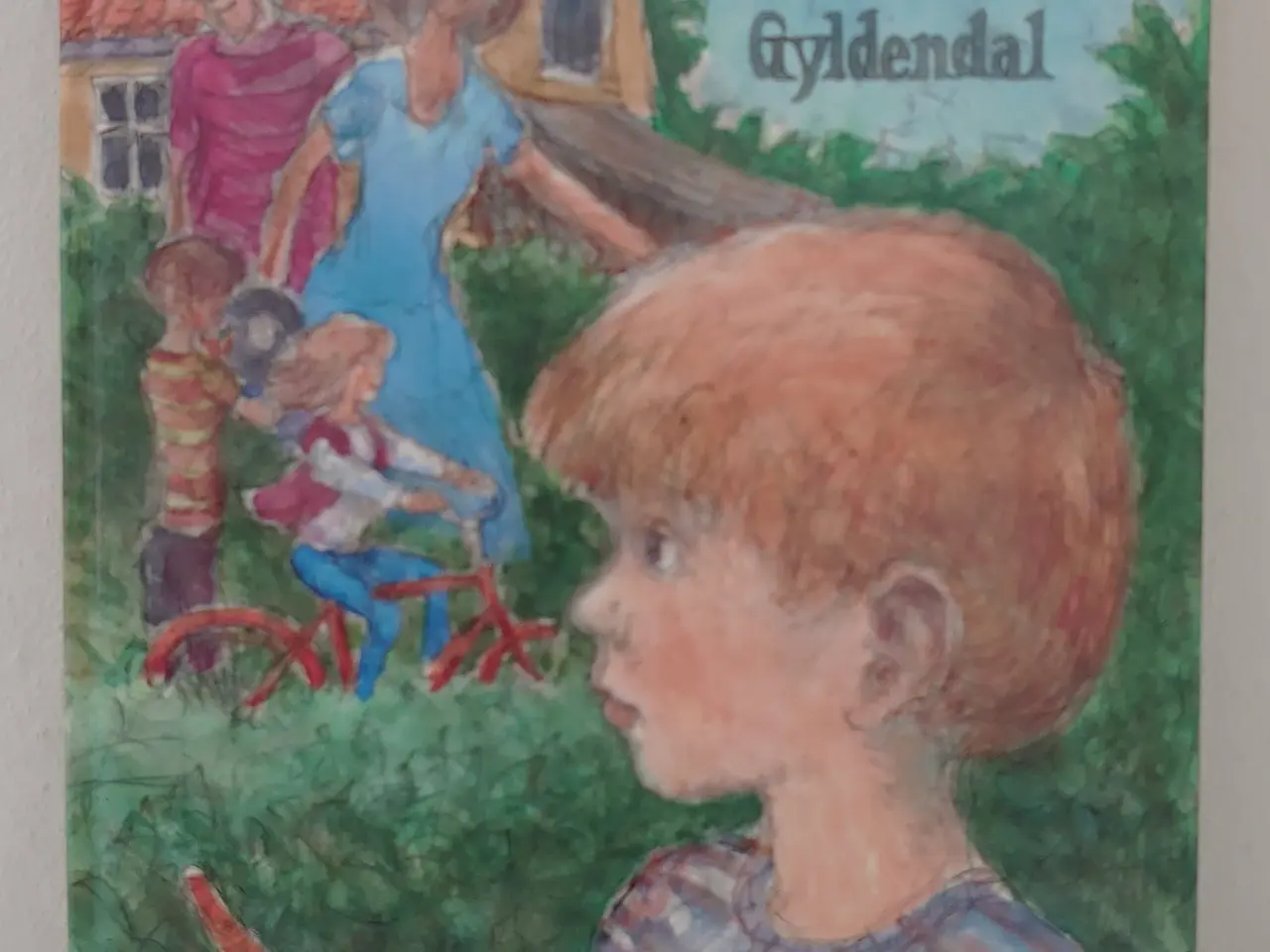 Billede 1 - Ib Spang Olsen: Allan alene. 1. udgave 1988.