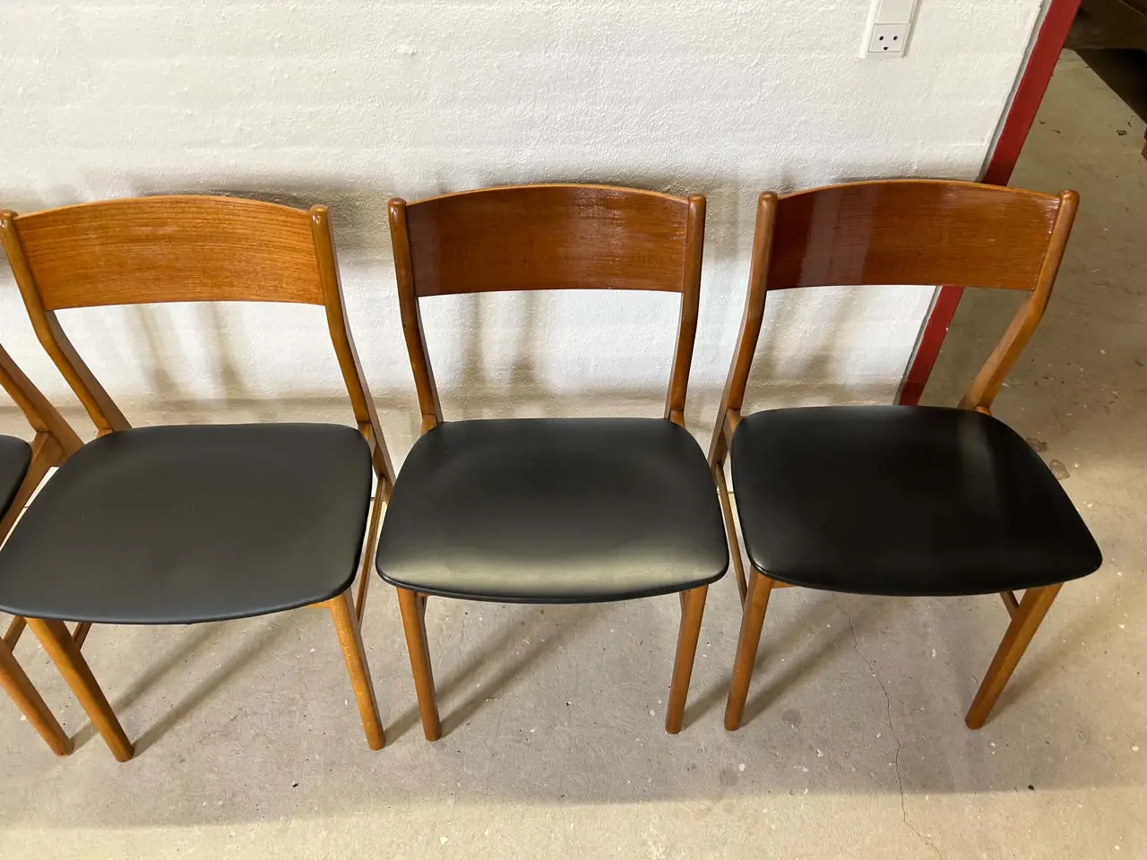 Billede 2 - 6 smukke danske retro-spisebordsstole fra Faldsled