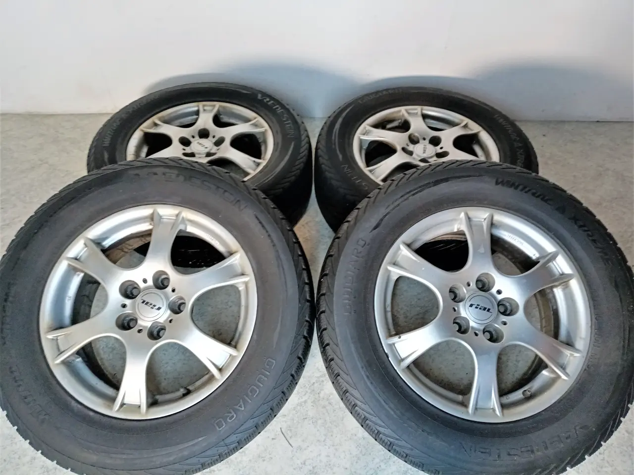 Billede 3 - 5x114,3 16" ET45 Rial vintersæt