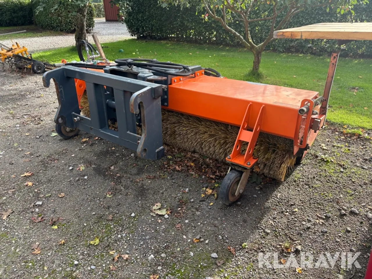 Billede 5 - Hydraulisk kost Tuchel Profi 660-230 med opsamler