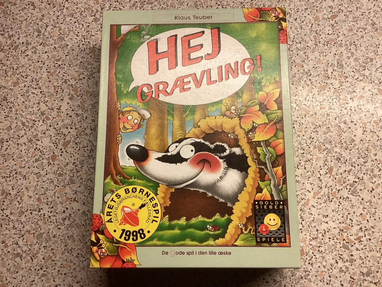 Billede 1 - Hej grævling huskespil 7 år plus