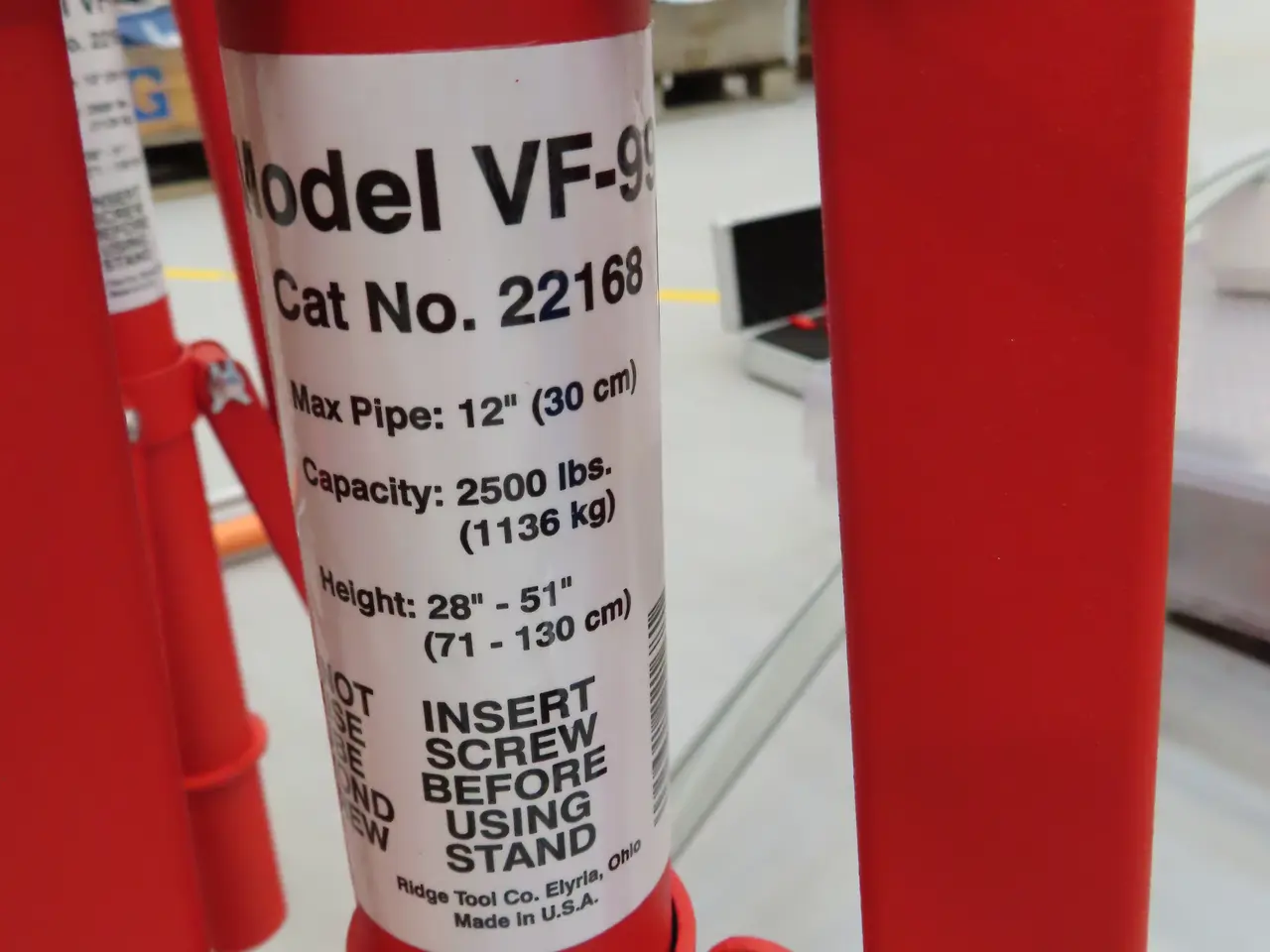 Billede 3 - 2 stk. Rullebukke RIDGID VF-99