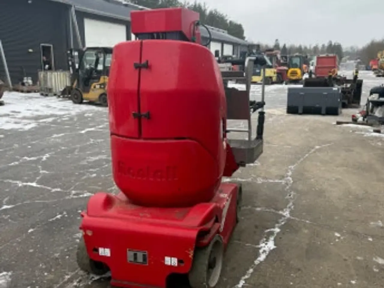 Billede 3 - Teleskoplift med sving