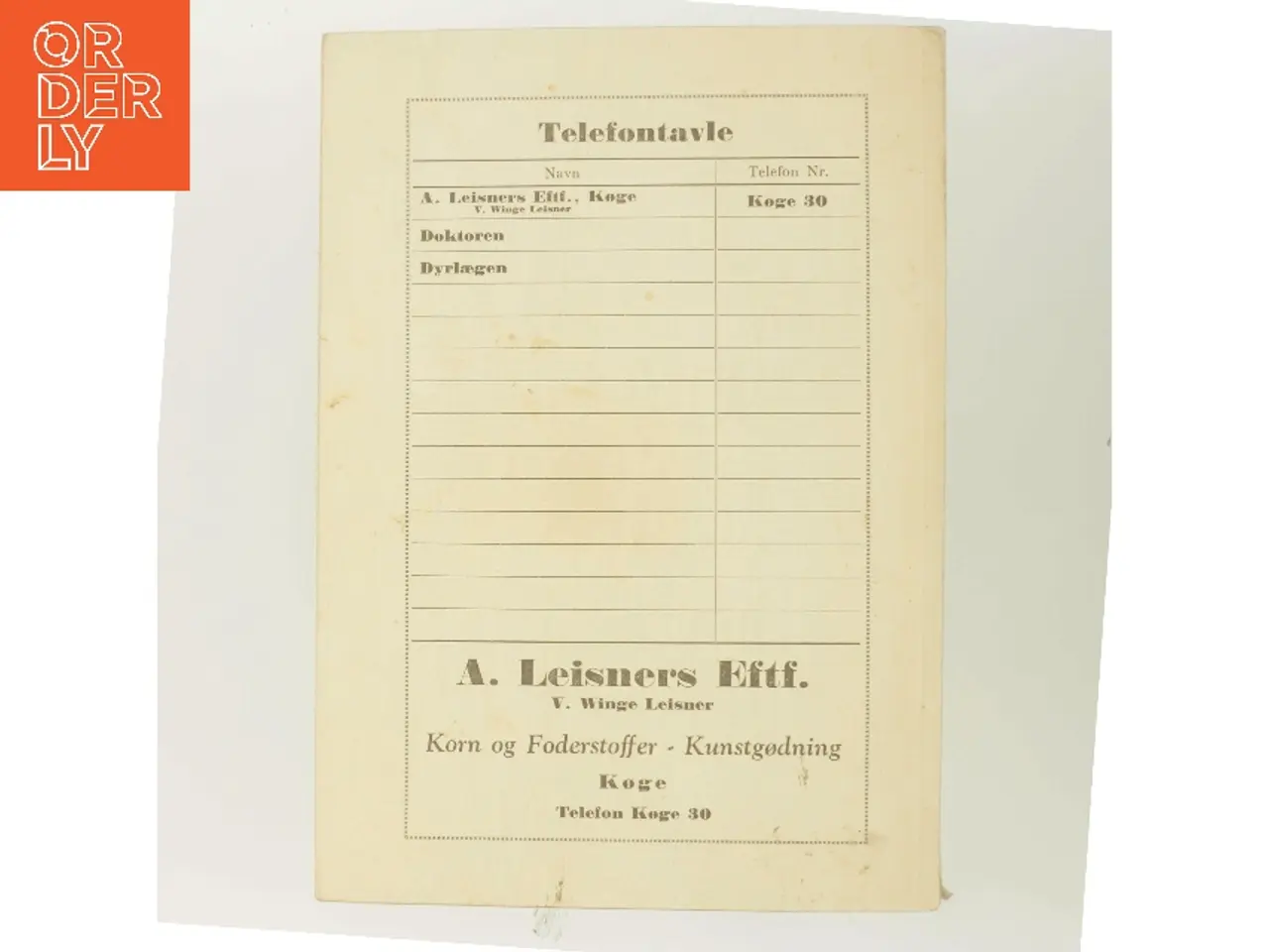 Billede 3 - Den Danske Familie-Almanak (Bog)