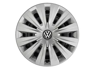 4 stk originale VW 15 tommer plasthjulkapsler