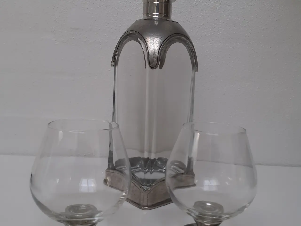 Billede 3 - Karaffel med 2 glas. 