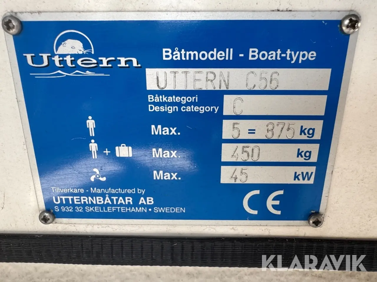 Billede 8 - Båd Uttern C56 18 fod