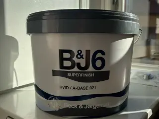 Beck og Jørgensen 6 hvid superfinish maling