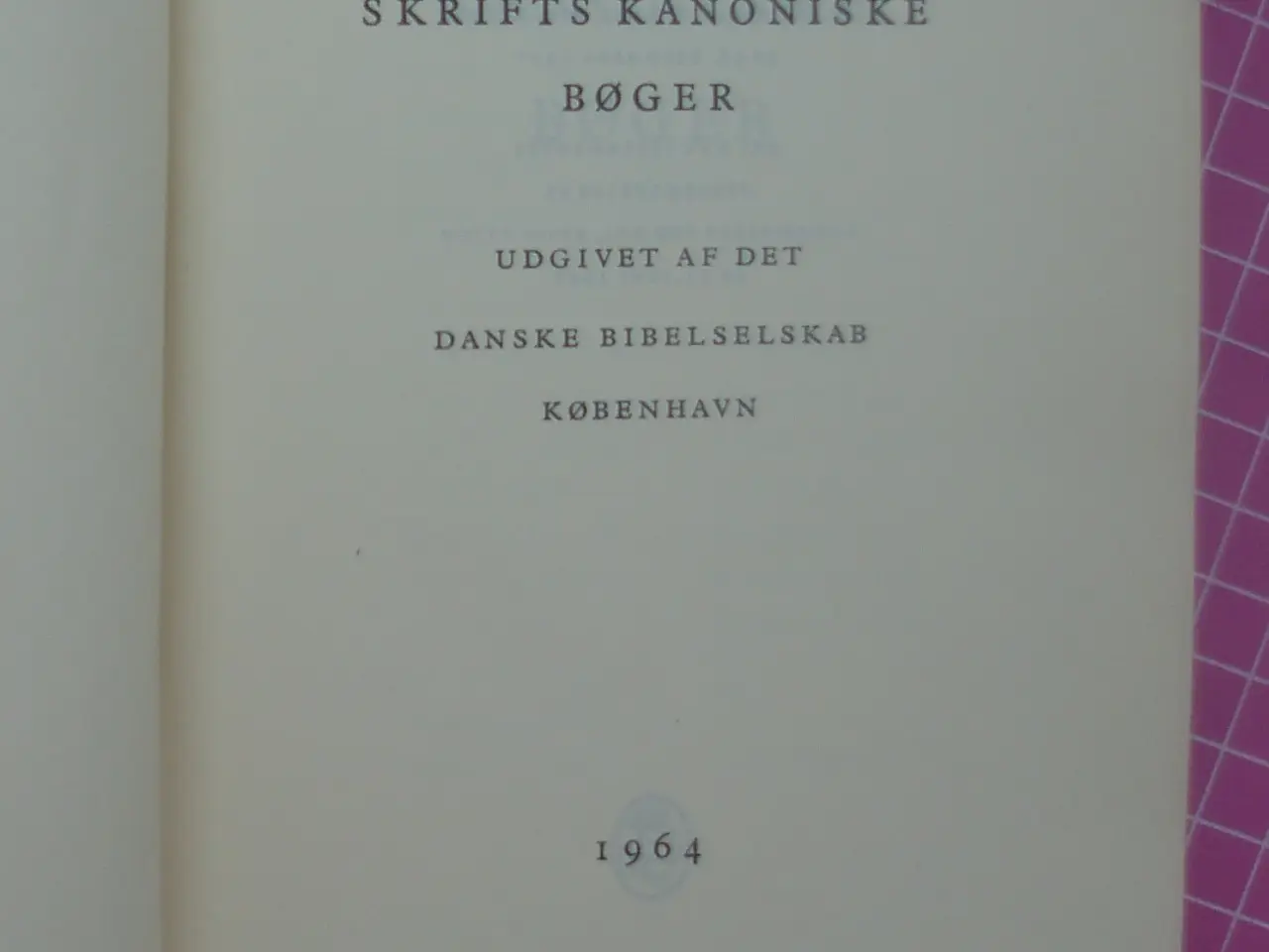 Billede 2 - Biblen den hellige skrifts kanoniske bøger