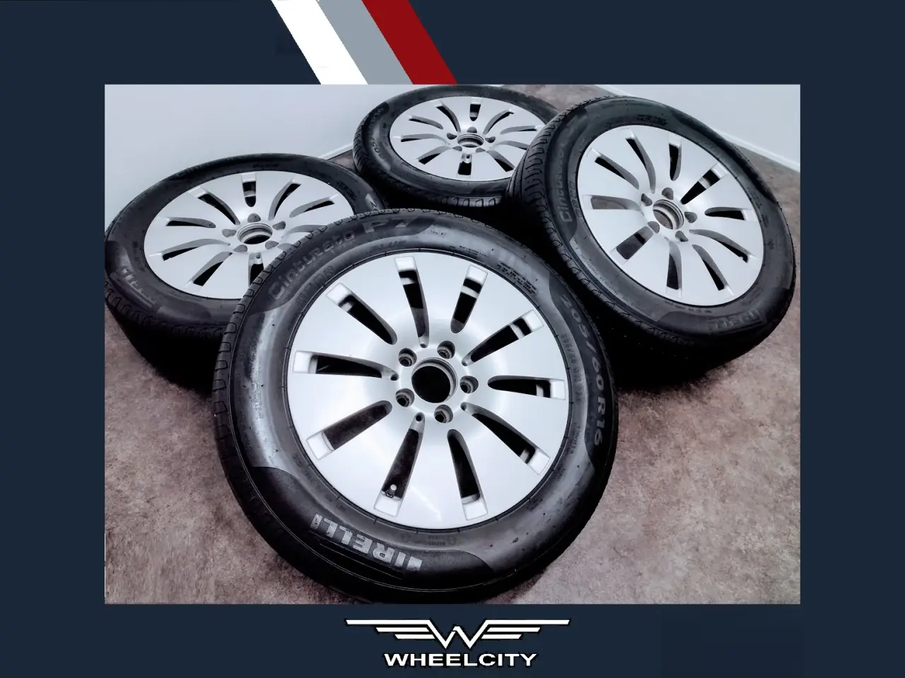 Billede 1 - 5x112 16" ET38, Mercedes sommersæt inkl. TPMS