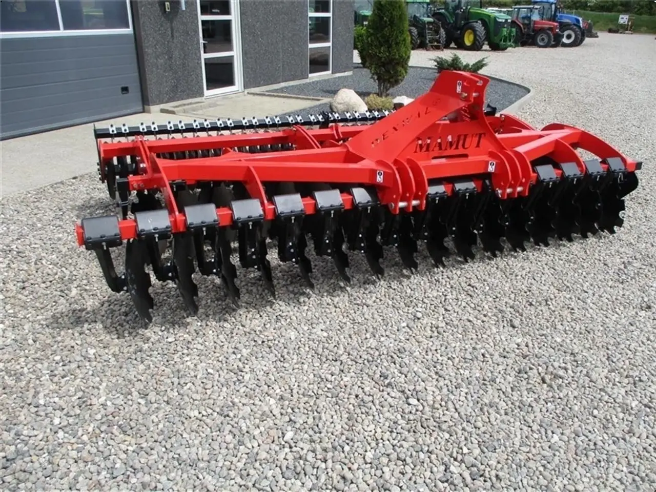 Billede 4 - Dexwal Mamut 4 m med v-rings pakker og 560 mm tallerkner