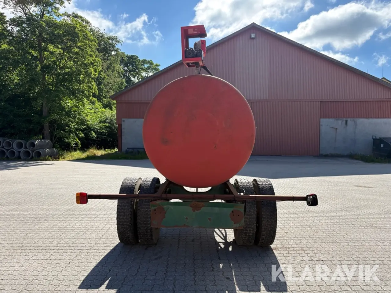 Billede 4 - Brændstofstankvogn 4.000 liter