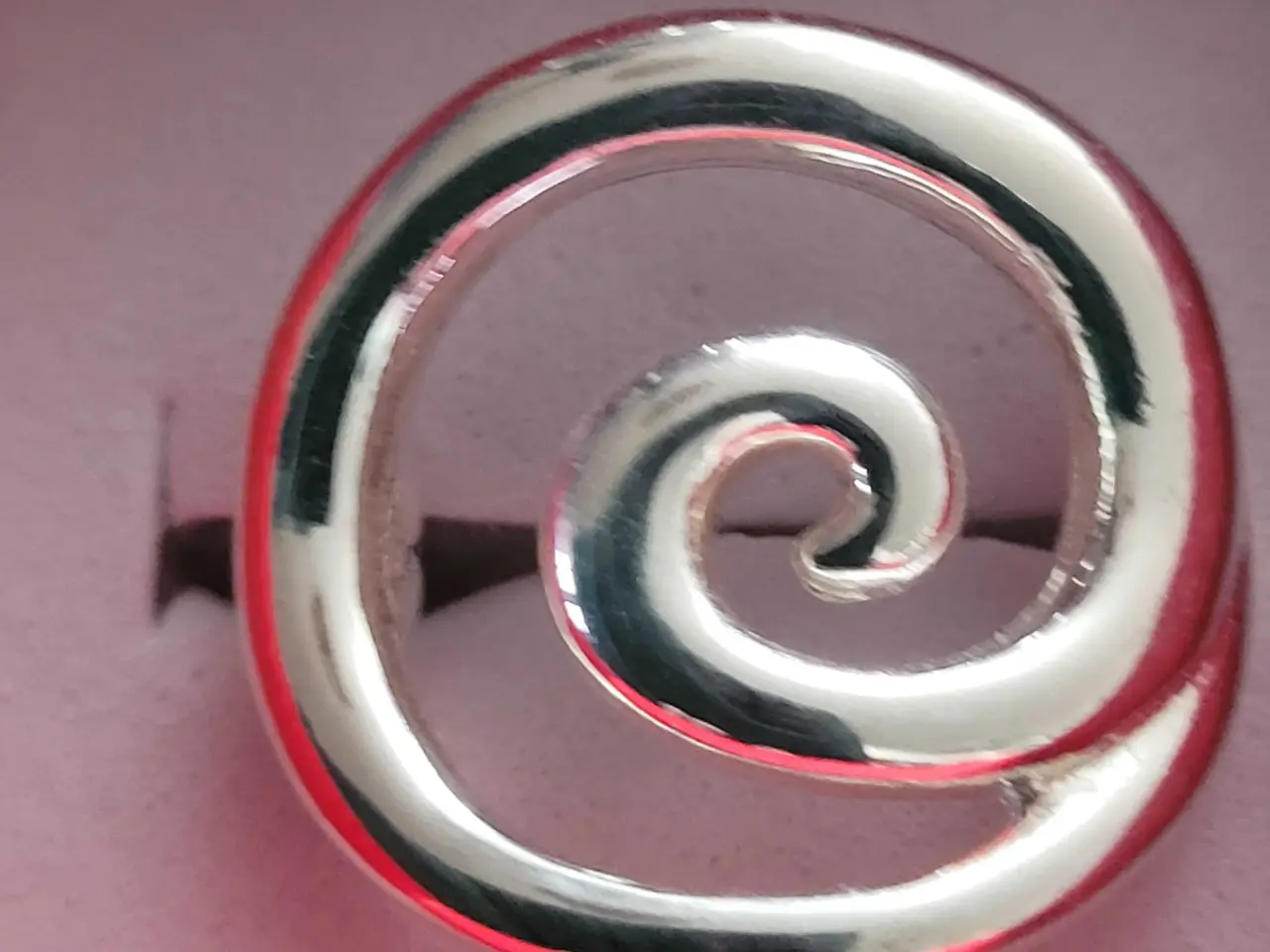 Billede 2 - Smuk swirl ring 😍 
