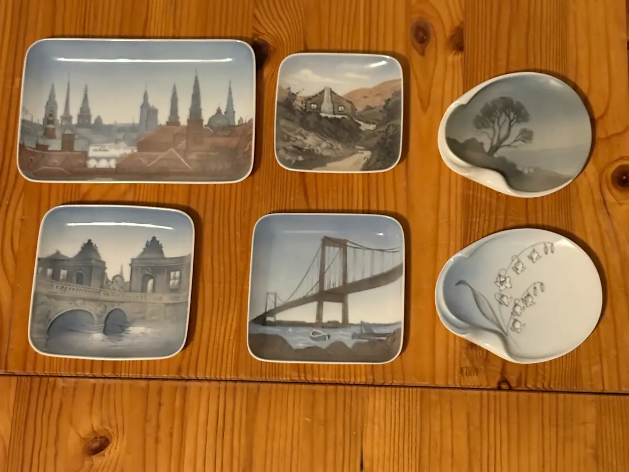 Billede 1 - Bing & Grøndahl og Royal Copenhagen Asietter