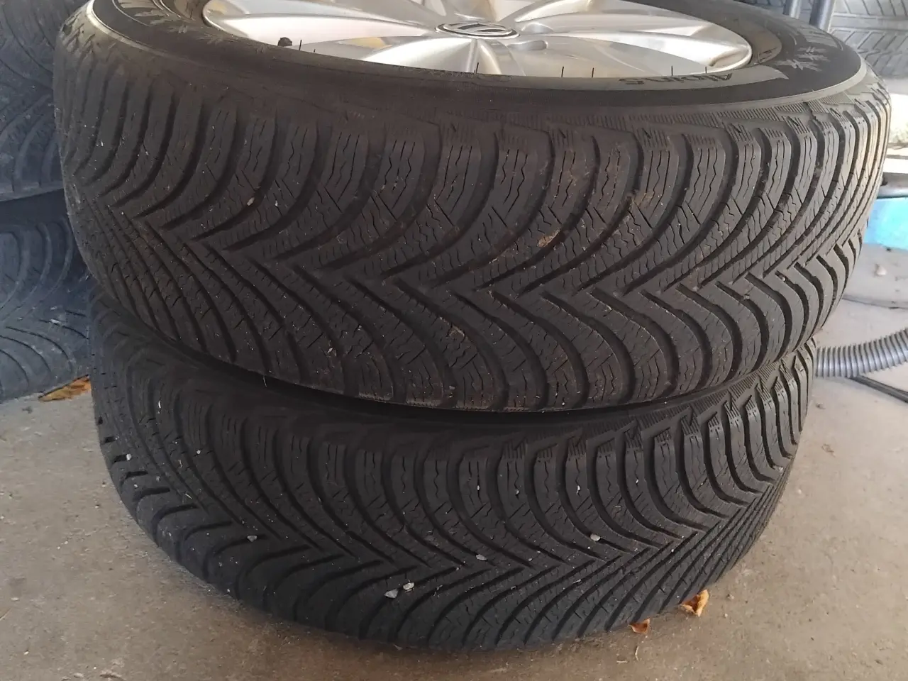 Billede 5 - 15" alufælge med dæk til VW