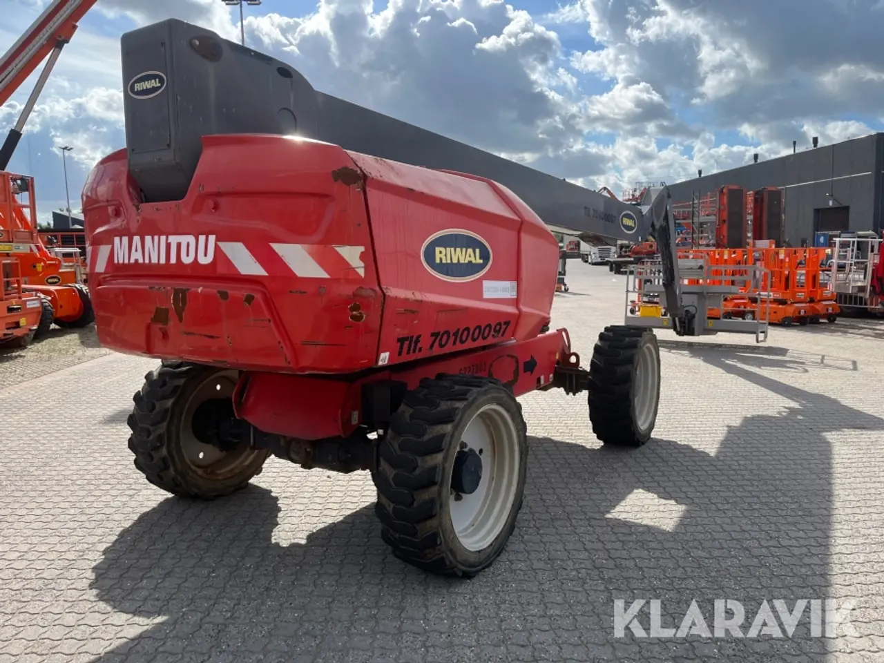 Billede 3 - Bomlift Manitou 280TJ 28meter