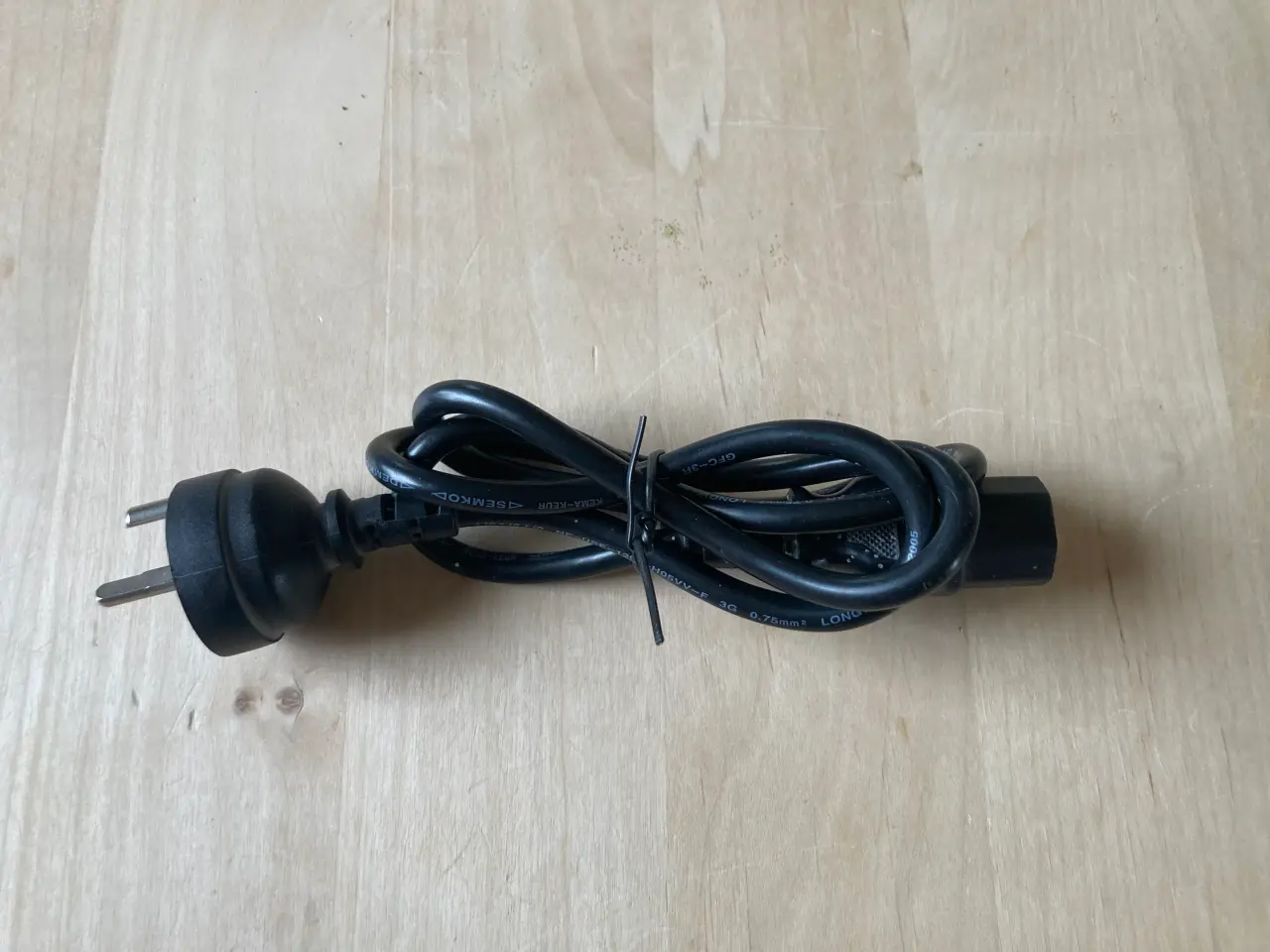 Billede 4 - Strømkabel til PC-oplader