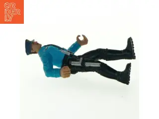 Actionfigur, politibetjent fra Chap Mei (str. 9,5x5,5 cm)