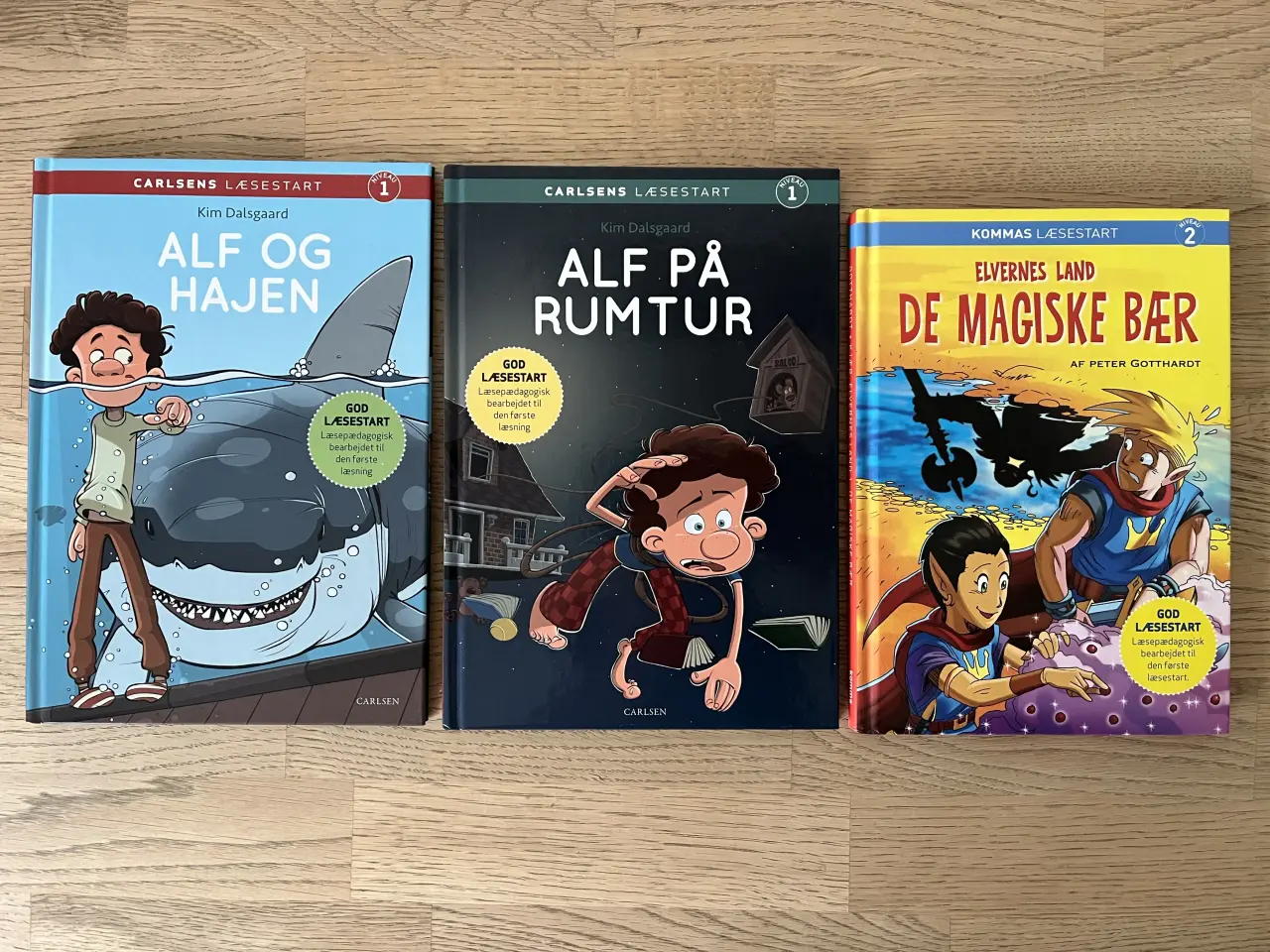 Billede 3 - Letlæsningsbog: Alf på rumtur