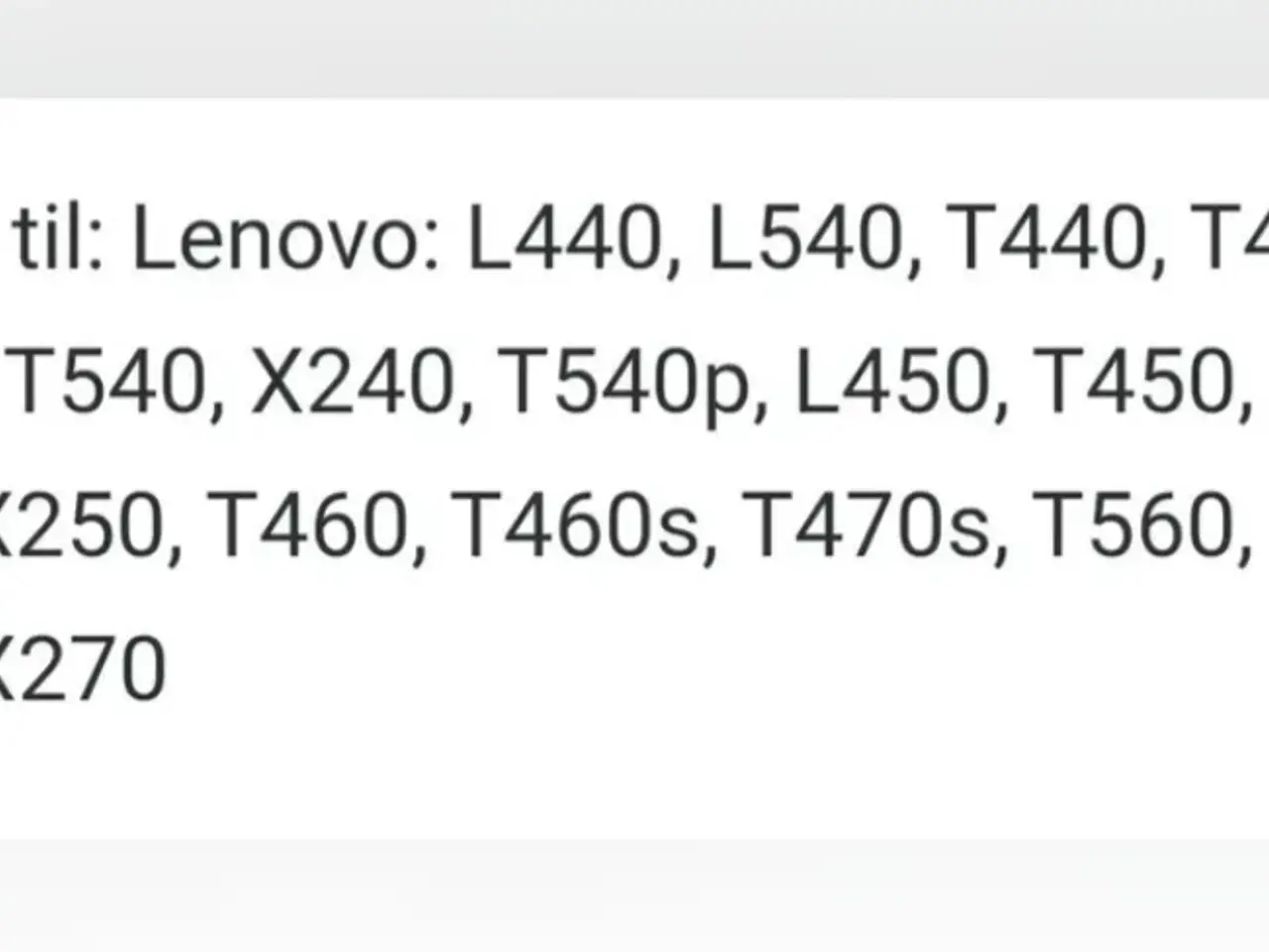 Billede 2 - Lenovo Thinkpad - Orginal Dok.