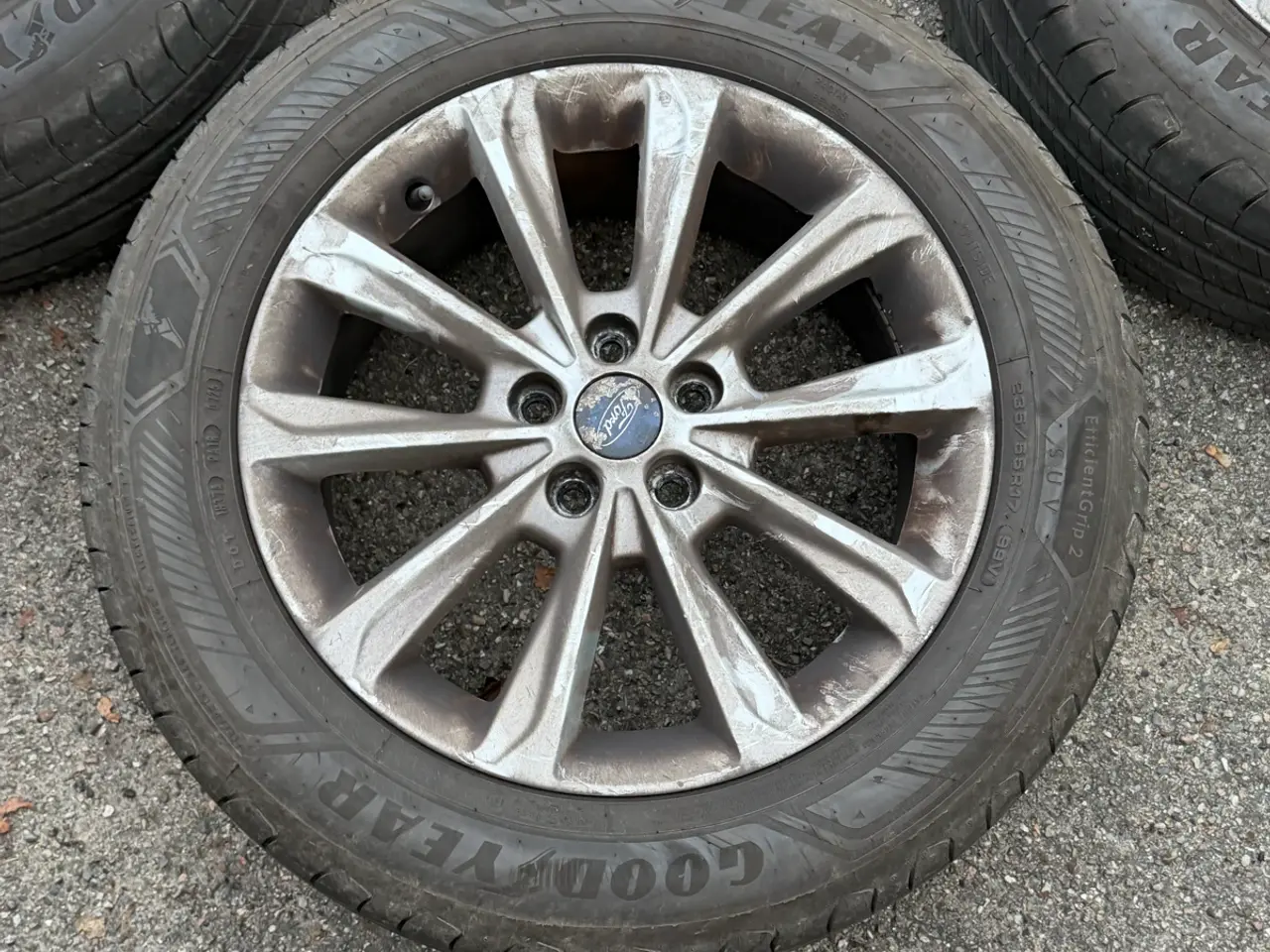 Billede 6 - Ford Kuga/ Galaxy alufælge med dæk