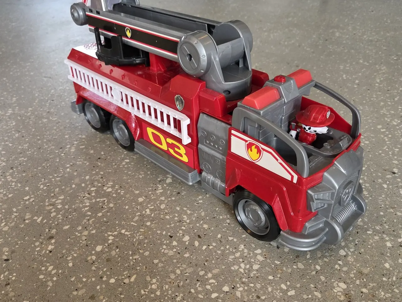 Billede 2 - Paw Patrol Marshall stor brandbil