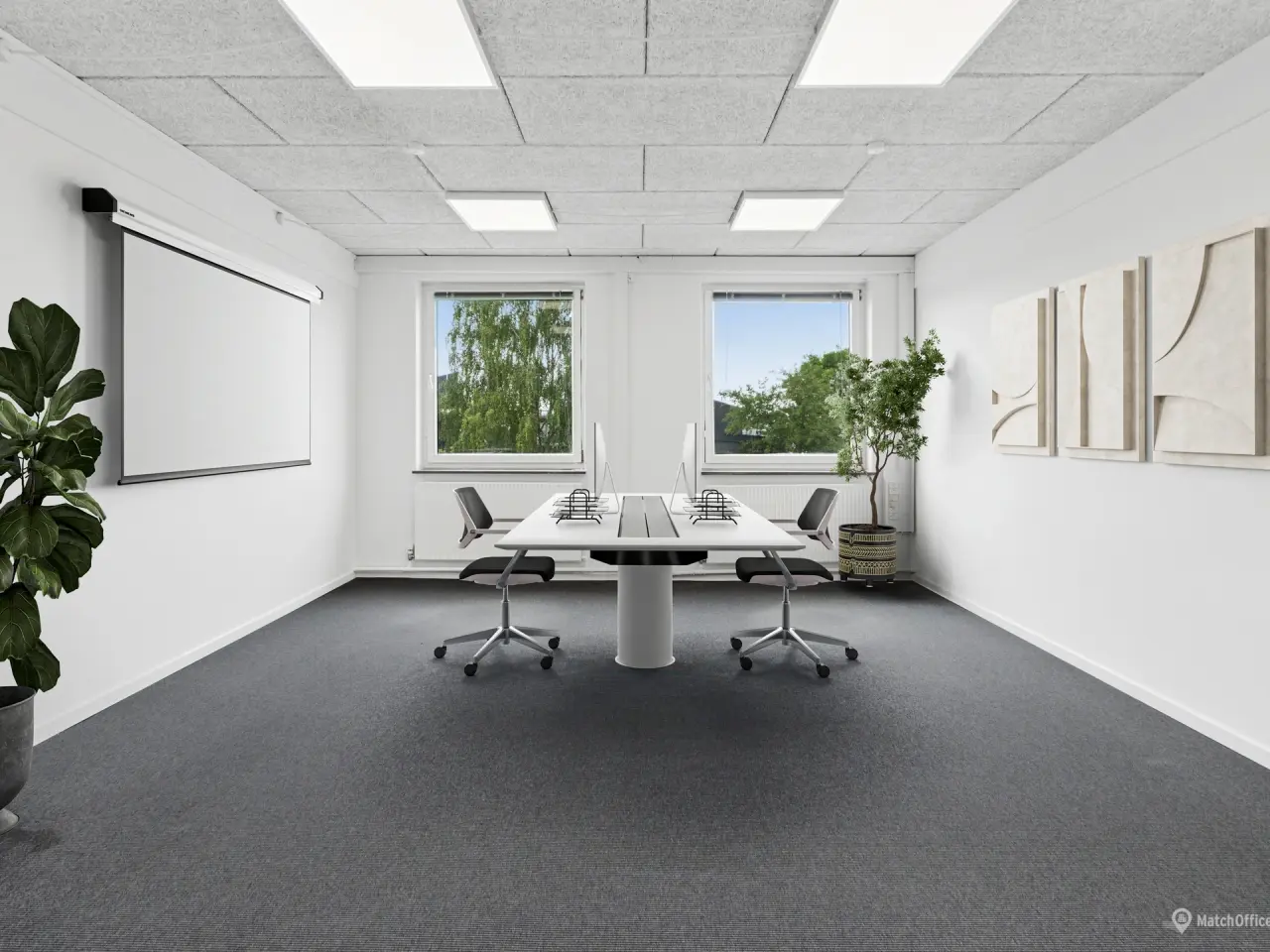Billede 2 - Flot kontorlejemål med unik mulighed for at flytte ind i de velbeliggende lokaler i Glostrup Centrum.