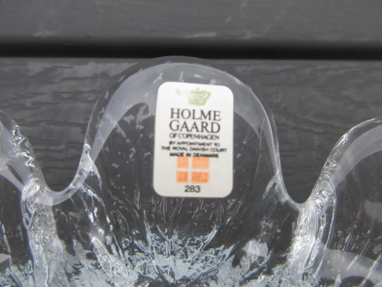 Billede 2 - Holmegaard Åkande glas skål