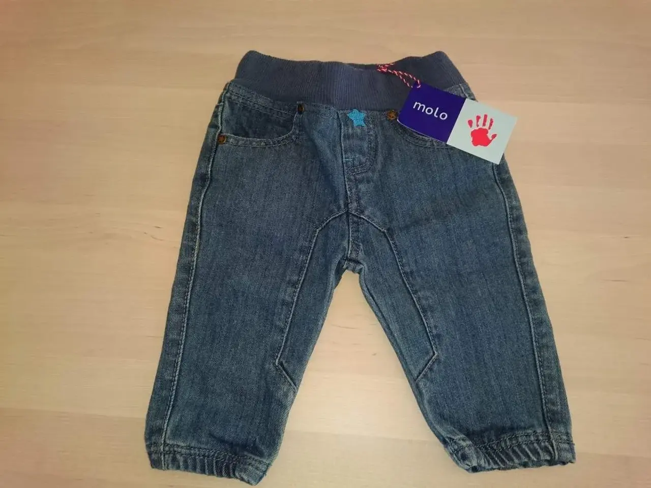 Billede 2 - Nye Molo bløde jeans  Str 68/74
