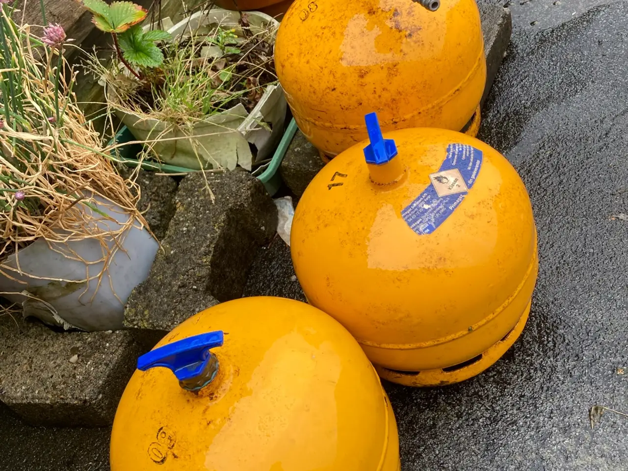 Billede 1 - 3 gasflaske tom