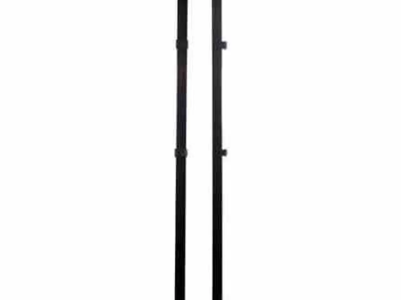 Billede 2 - 8 stk Stolper til panel-X havehegn Sort 4x4x150 cm