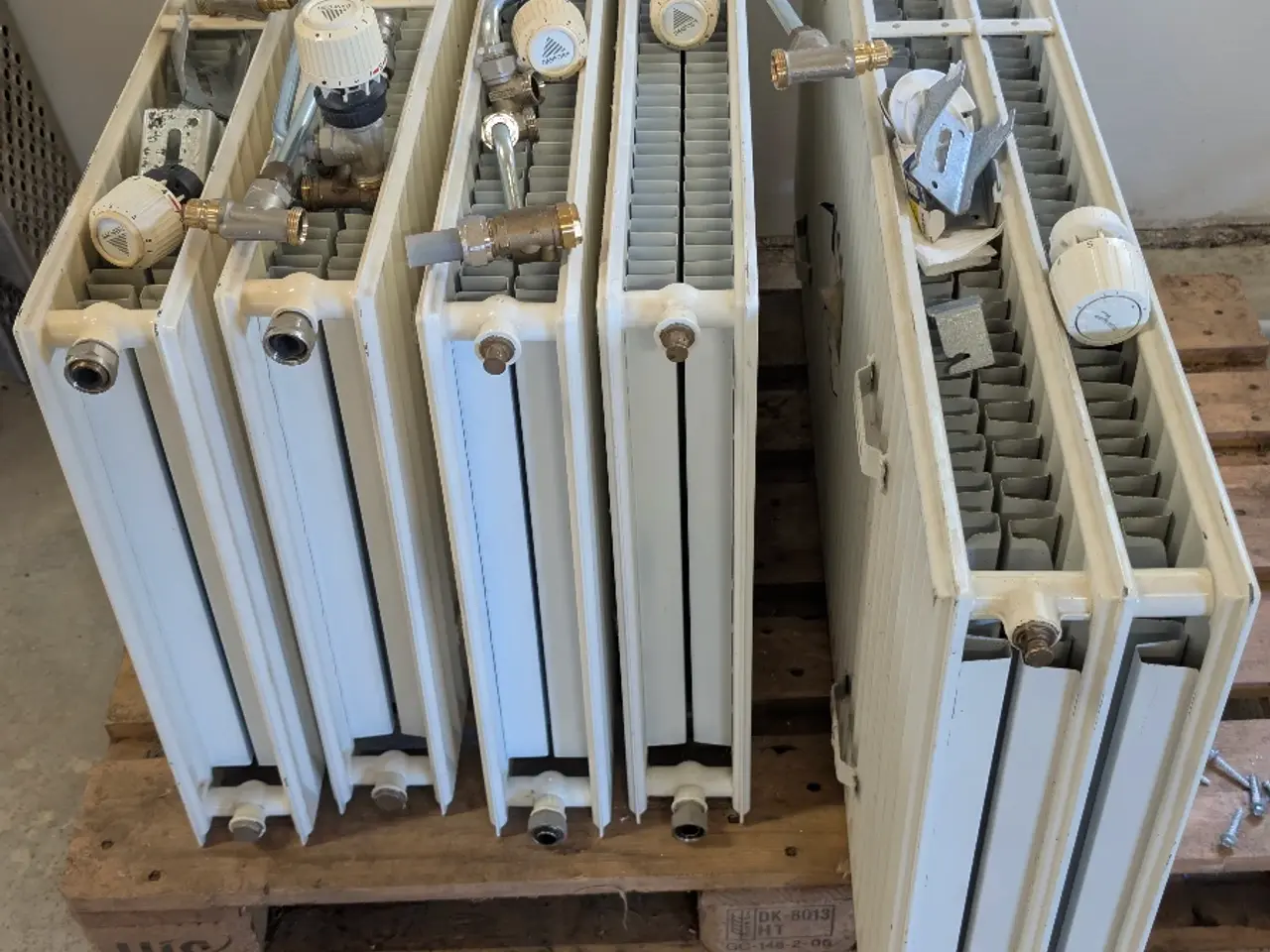 Billede 1 - Radiatorer efter ombygning