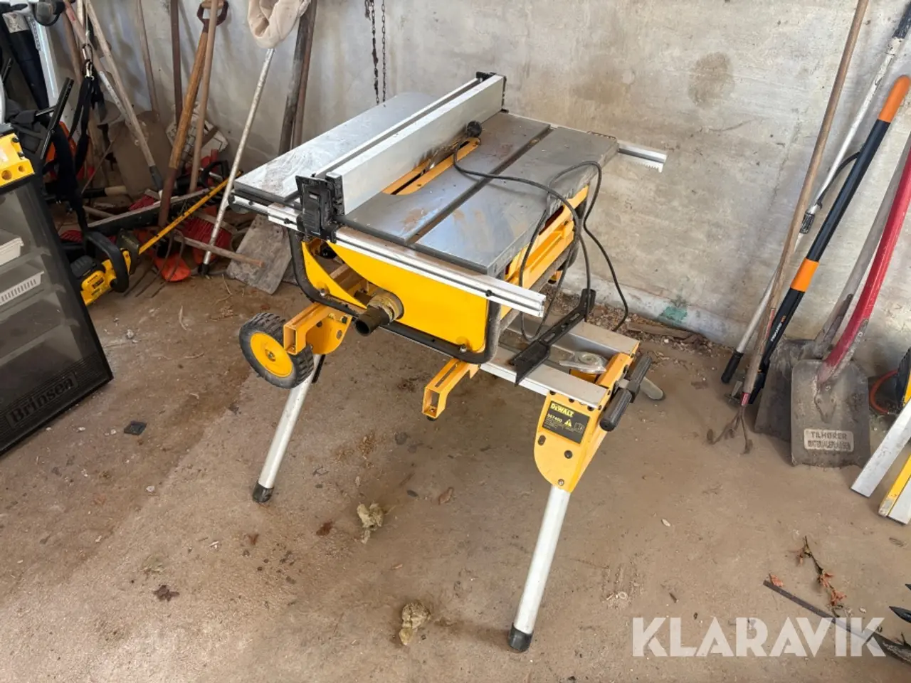 Billede 1 - Bordsav Dewalt DW745-QS på stativ